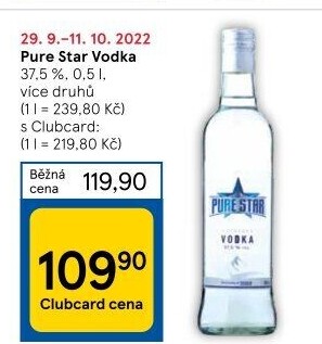 Vodka Pure Star