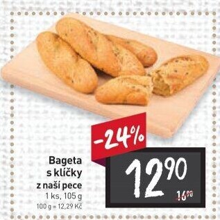 Bageta s klíčky