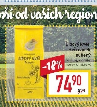 Čaj bylinný sypaný Statek Svojetice