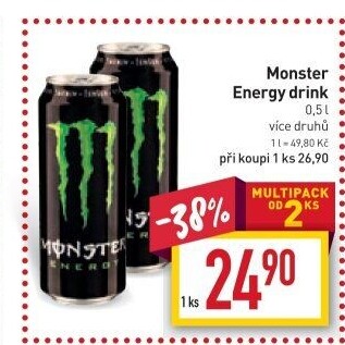 Energetický nápoj Monster Energy