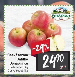 Jablka Jonaprince Česká Farma
