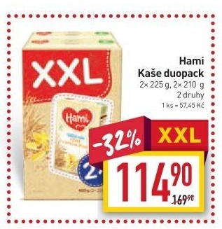 Kaše mléčná Hami