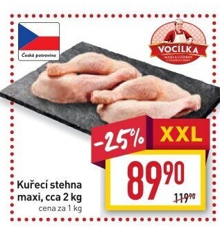 Kuřecí stehna Vocílka