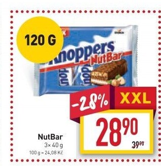Oplatky Knoppers NutBar Storck