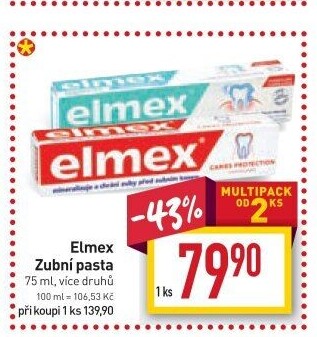 Pasty na zuby Elmex