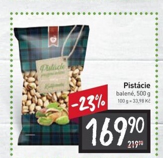 Pražené pistácie IBK Trade