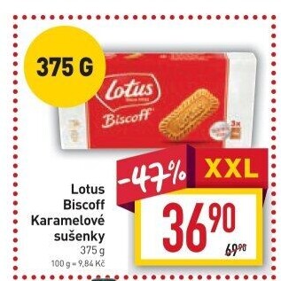 Sušenky Biscoff Lotus
