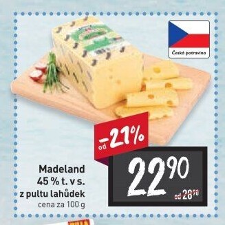 Sýr Madeland 45% Madeta