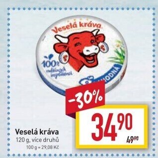 Sýr tavený Veselá kráva