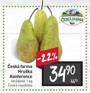 Hrušky Konference Česká farma