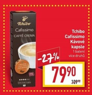 Kapsle Cafissimo Tchibo