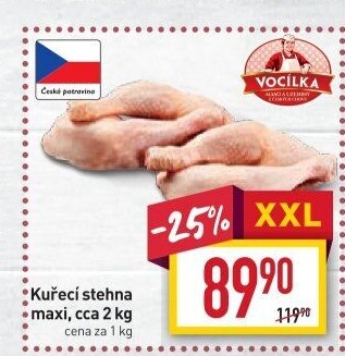Kuřecí stehna Vocílka