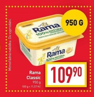 Margarín Classic Rama