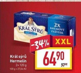 Sýr Hermelín Král sýrů