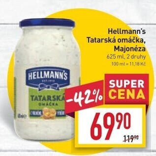 Tatarská omáčka Hellmann'