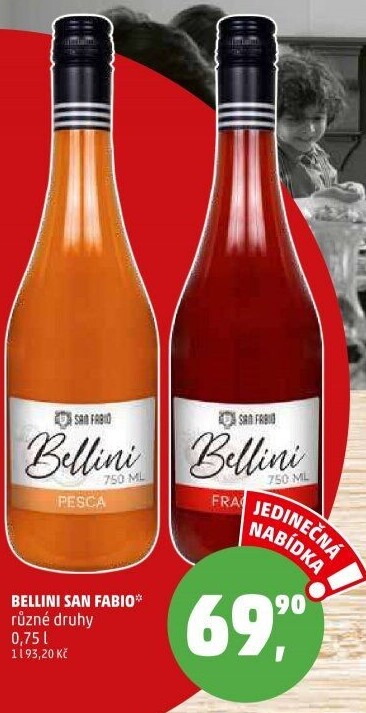 Aperitiv Bellini San Fabio