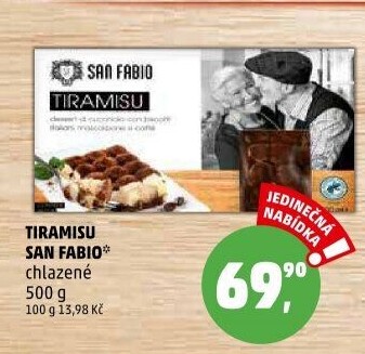 Dezert Tiramisu San Fabio