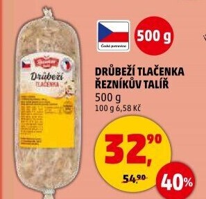 Drůbeží tlačenka Řezníkův talíř