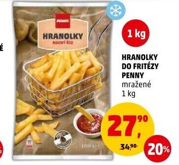 Hranolky mražené Penny