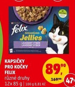 Kapsičky pro kočky Felix Purina