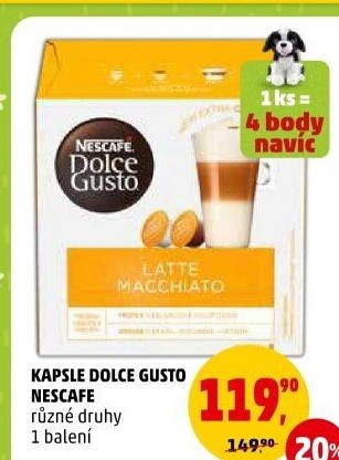 Kapsle Dolce Gusto Nescafé