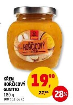 Křen hořčicový Gustito