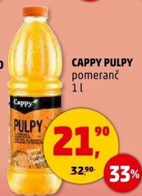 Nápoj Pulpy Cappy