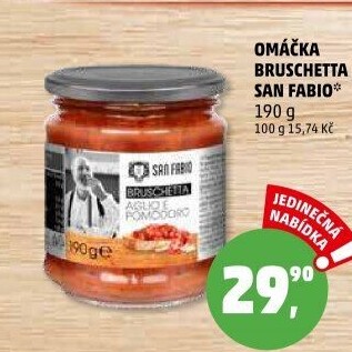 Omáčka Bruschetta San Fabio