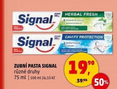 Pasty na zuby Signal