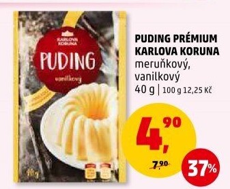 Pudink Prémium Karlova Koruna