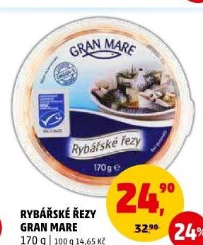 Řezy rybářské Gran Mare