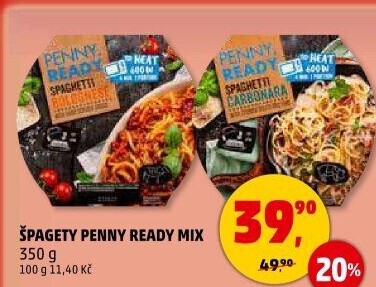 Špagety Penny Ready
