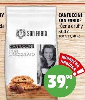 Sušenky Cantuccini San Fabio