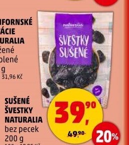 Švestky sušené Naturalia