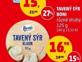 Sýr tavený Boni
