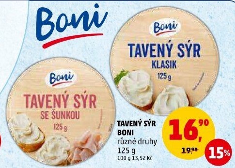 Sýr tavený Boni