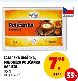 Tatarská omáčka Agricol