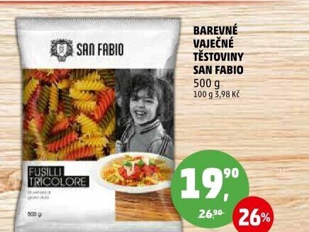Těstoviny San Fabio
