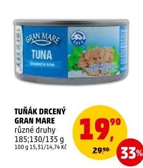 Tuňák drcený Gran Mare