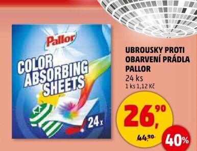Ubrousky na praní Pallor