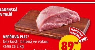 Vepřová plec bez kosti