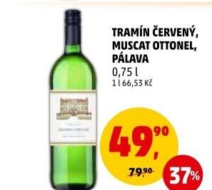Víno Tramín červený