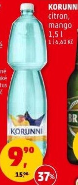 Voda ochucená Korunní