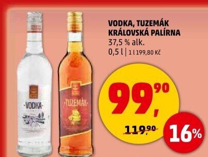 Vodka Královská palírna