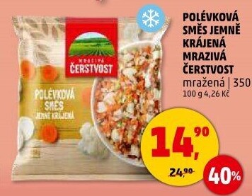 Zeleninová polévková směs mražená Mrazivá Čerstvost
