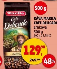 Zrnková káva Delicado Marila