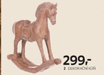 DEKORAČNÍ KŮŇ