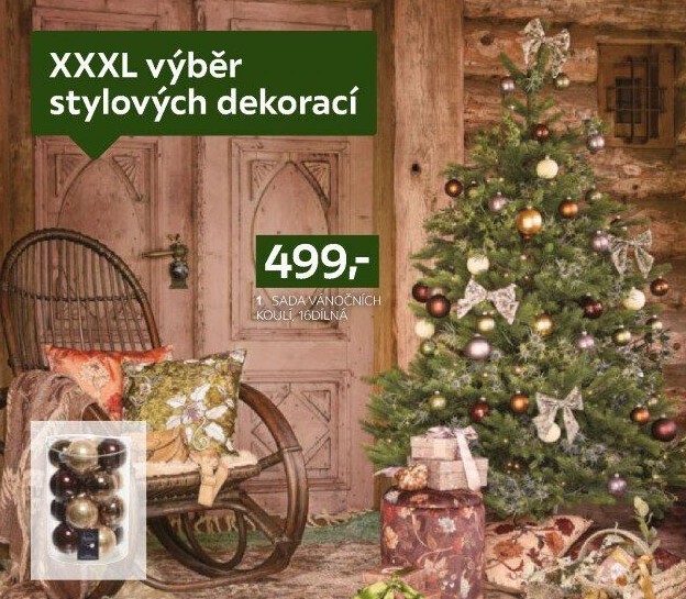 SADA VÁNOČNÍCH KOULÍ