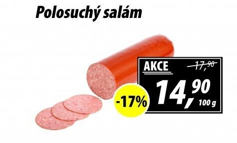 Polosuchý salám