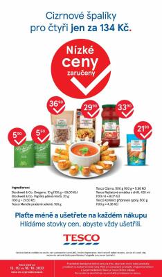 akční leták Tesco 12.10.2022-18.10.2022
